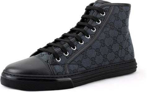 piombo nero gucci|Gucci Men's GG Canvas High.